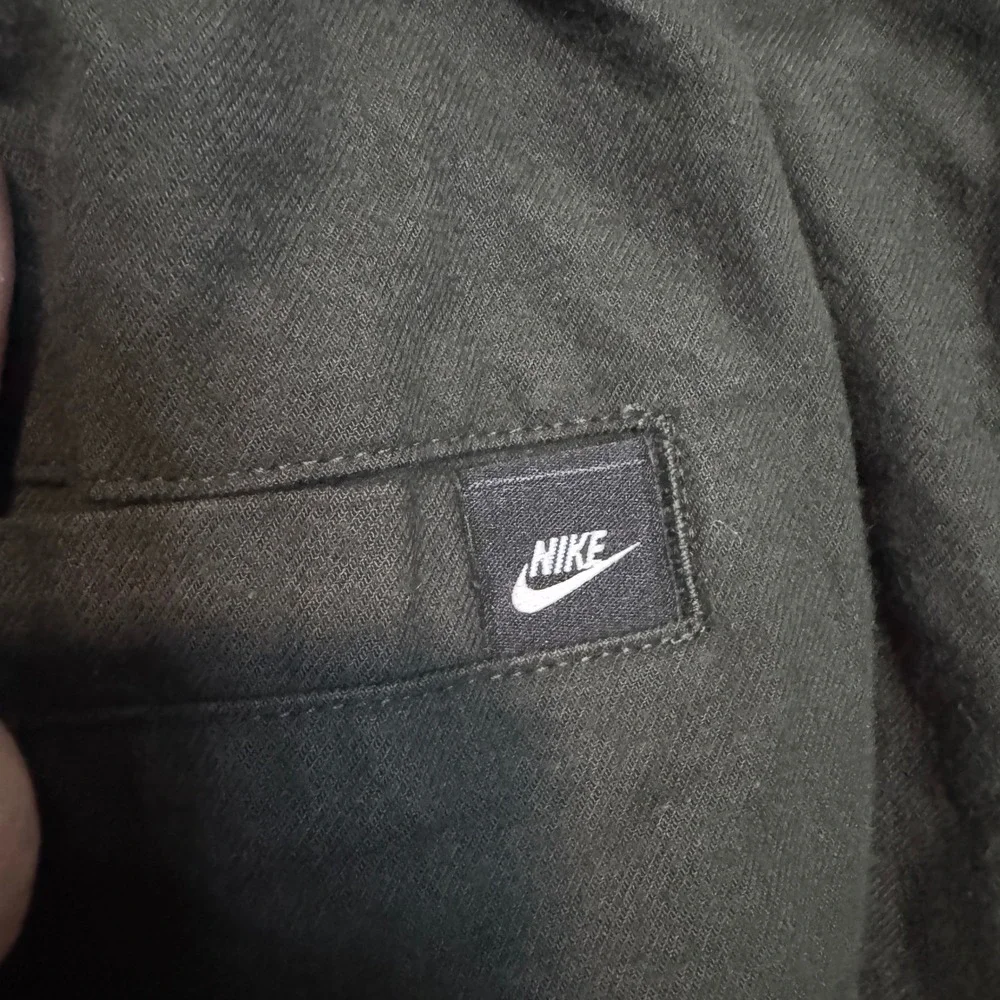 Nike Club Heavyweight Balloon Pants Mens XL Olive Green Wide Leg Trouser HV1423